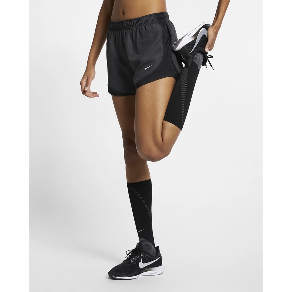 Nike tempo Womens running shorts dry fit black grey workout fitness - Picture 5 of 11